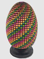 Large Baskweave Egg