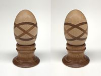 Spalded Maple Easter Eggs